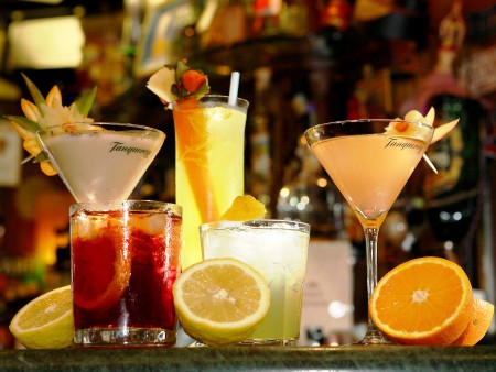 Negroni, Toro Scatenato, Moon Flower, Green Eyes, Cosmopolitan